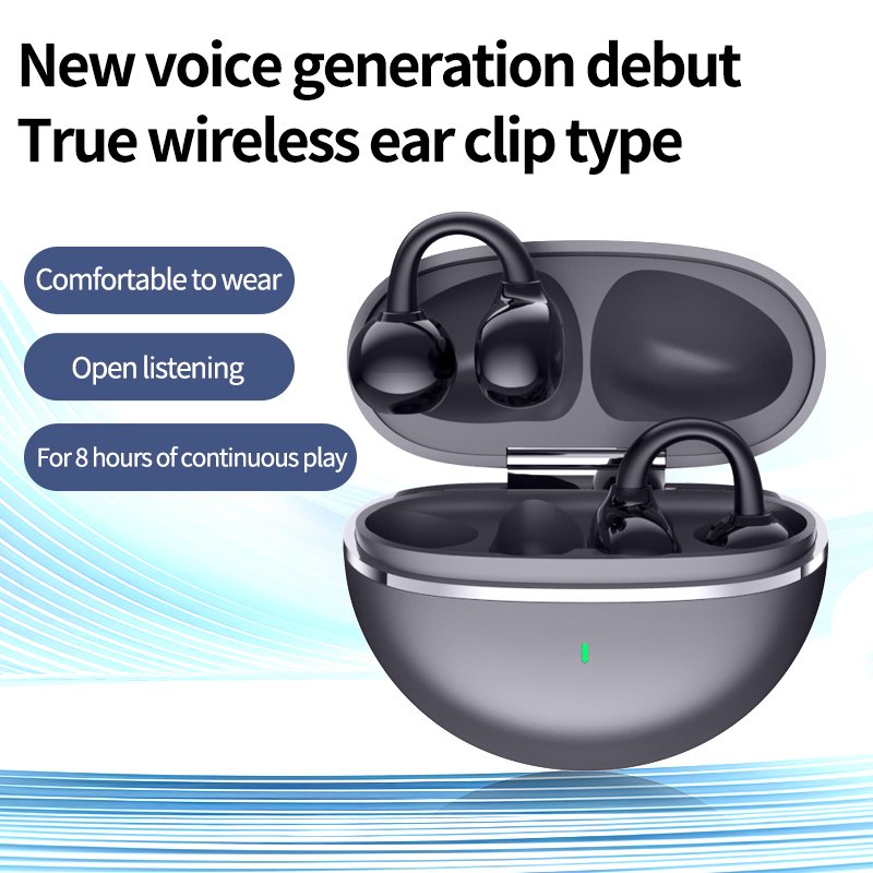 Factory Direct Open Ear Wireless Stereo Earbuds EarClipping OWS Hearing Protection Earphones & Headphones for Sports
