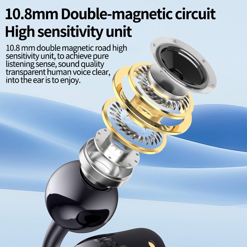 Factory Direct Open Ear Wireless Stereo Earbuds EarClipping OWS Hearing Protection Earphones & Headphones for Sports