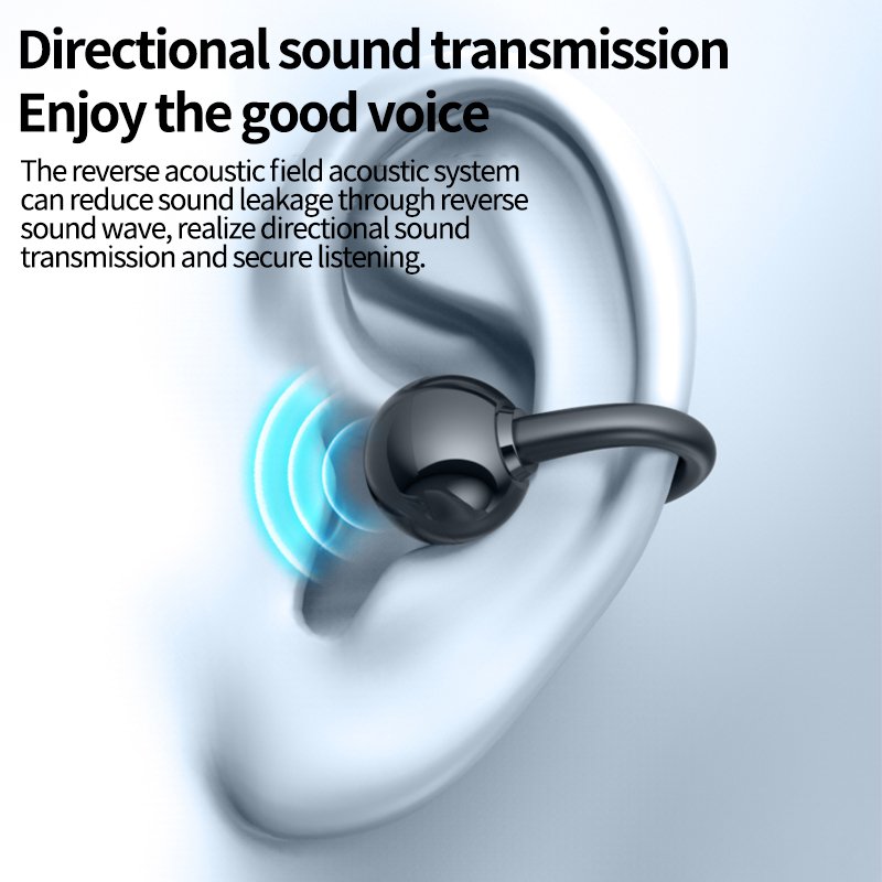 Factory Direct Open Ear Wireless Stereo Earbuds EarClipping OWS Hearing Protection Earphones & Headphones for Sports
