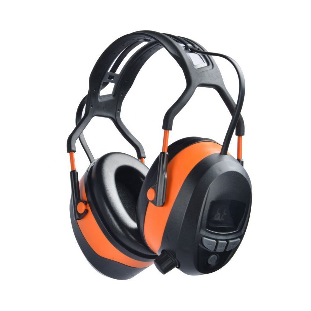 VERTAK Blue-tooth MP3 Noise-Reduction Safety Earmuffs Ear Hearing Protection With Radio