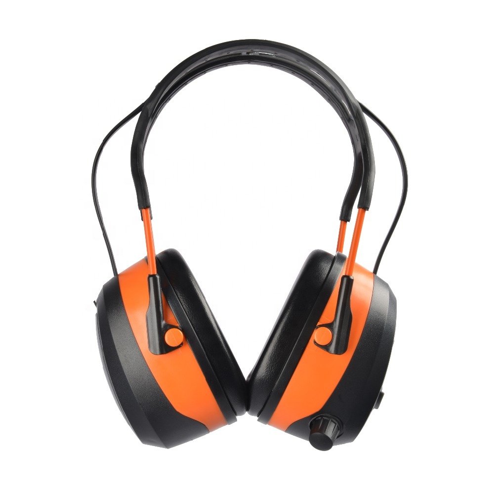 VERTAK Blue-tooth MP3 Noise-Reduction Safety Earmuffs Ear Hearing Protection With Radio