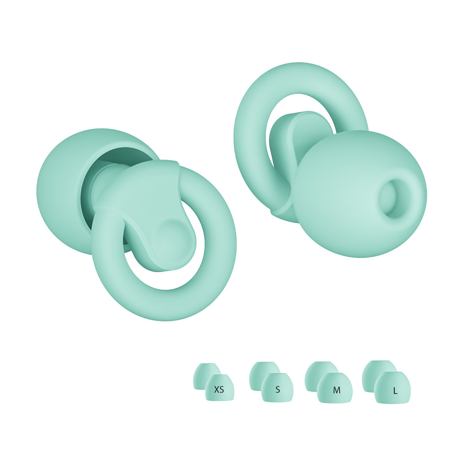 Silicone Earplugs Sleep Noise Cancel Noise Reduction 4 Size Sound Insulation Earplug Reusable Soft Ear Plugs For Sleeping