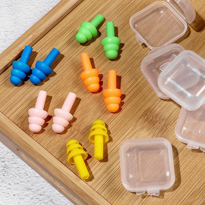 Silicone Factory Earplugs Noise Reduction Earplugs Learning Noise Proof Earplugs