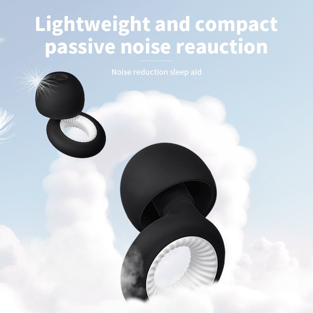 Noise Reduction sleep Earplugs Silicone Ear plugs Sound Insulation sleep Earplugs Reusable noise Reduction Earplugs