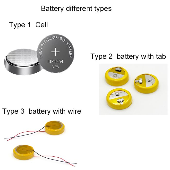 LIR840 18mAh Rechargeable 3.7V Li-Ion Coin Cell Button Battery Smart Digital Products Home Appliances Hearing Aid Devices
