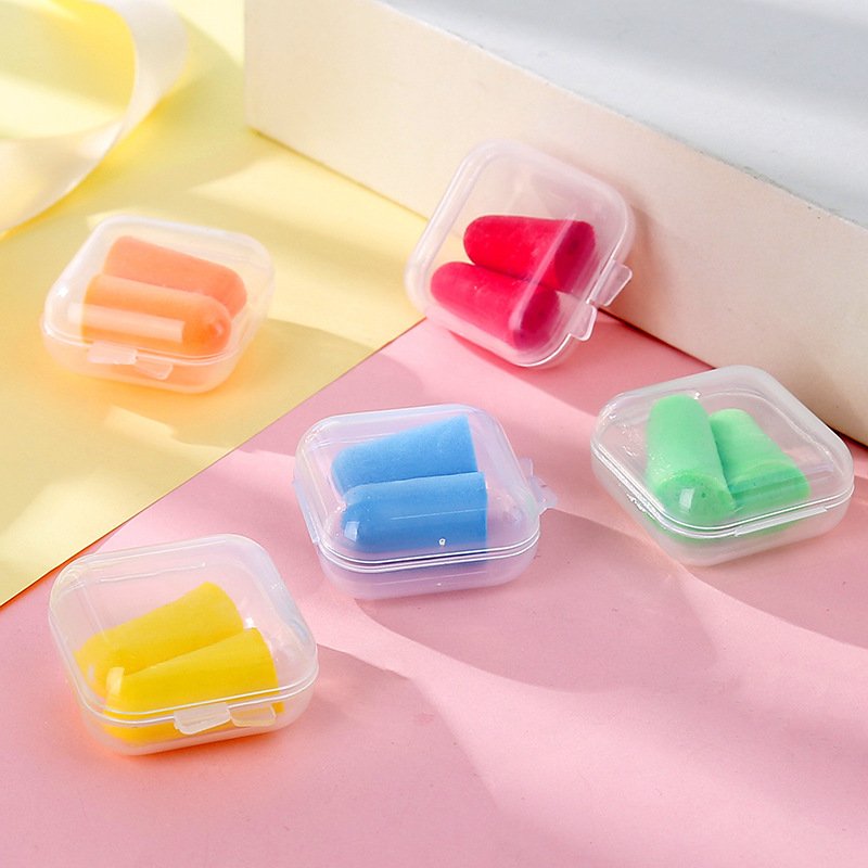 Ear Protection Earplugs Anti Noise Snoring Sleeping Plugs for Travel Noise Reduction