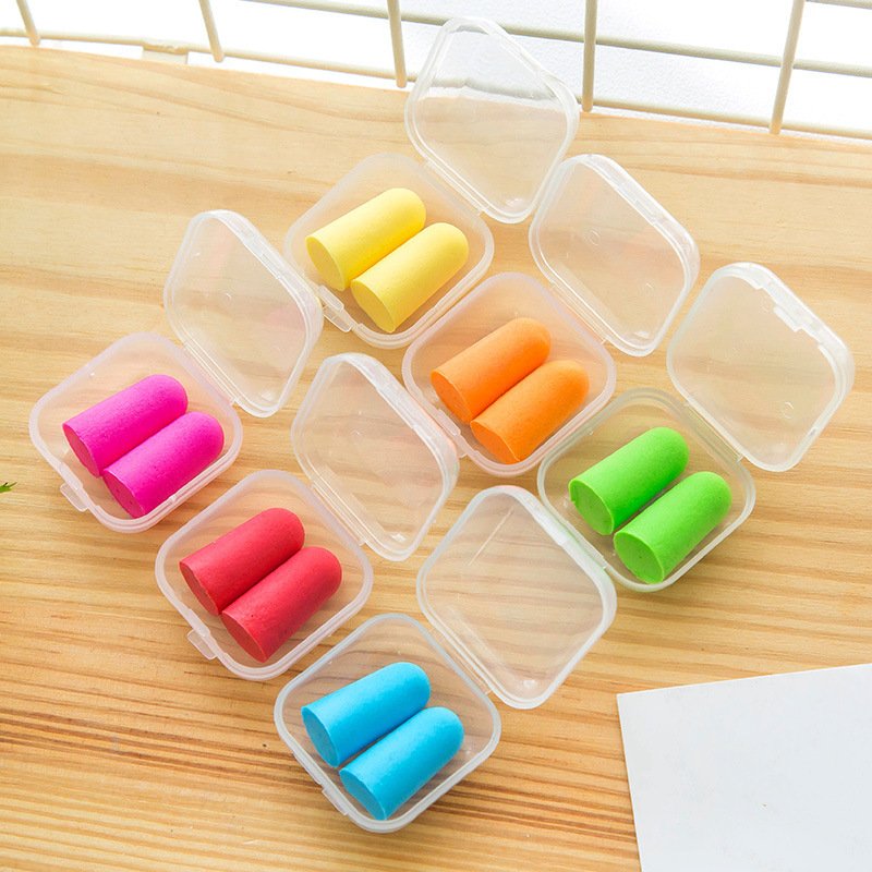Ear Protection Earplugs Anti Noise Snoring Sleeping Plugs for Travel Noise Reduction