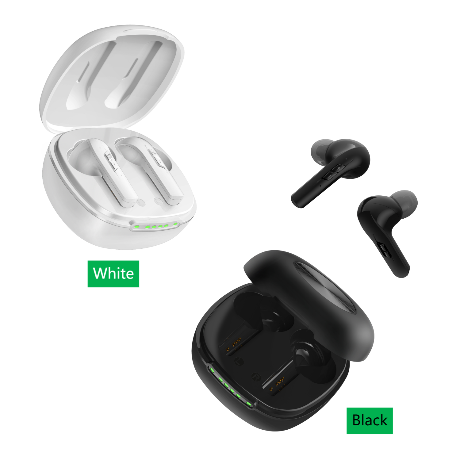 JINGHAO A32 OTC Fashion TWS Design 16 Channels Rechargeable Digital ITE Hearing Aids