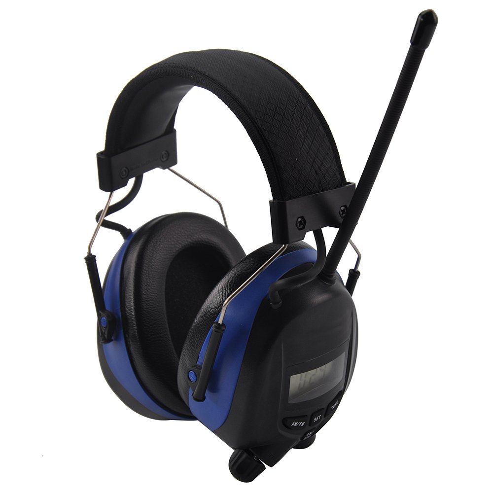 China Factory Soundproof Noise Reduction Ear Muff Hearing Protection AM/FM Safety Earmuffs