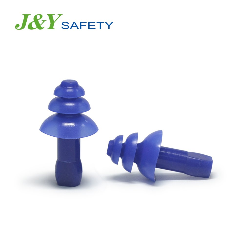Silicone Safety Ear Plugs Reusable Earplugs For Swimming