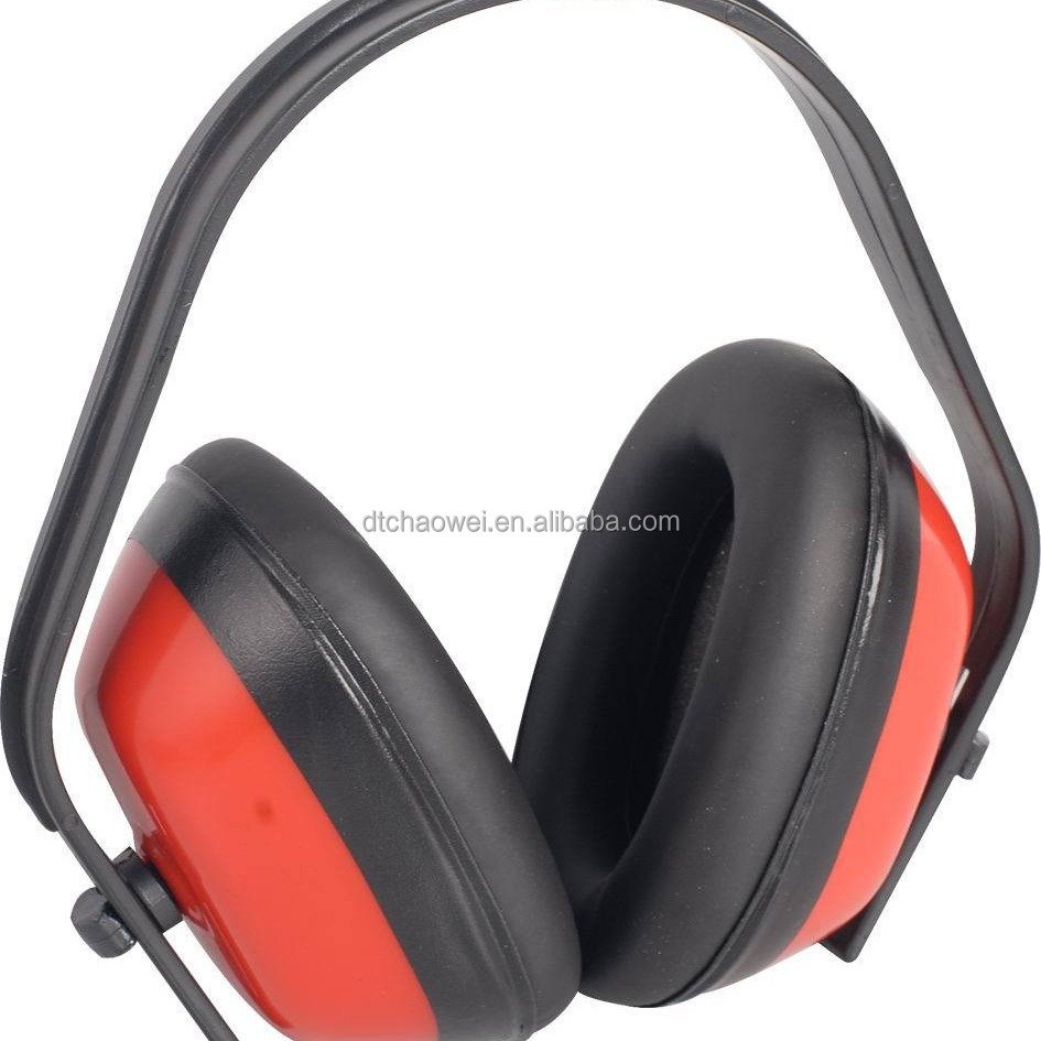 Adjustable head-mounted high decibel noise reduction Hearing protection Ear protection Soundproof earmuffs