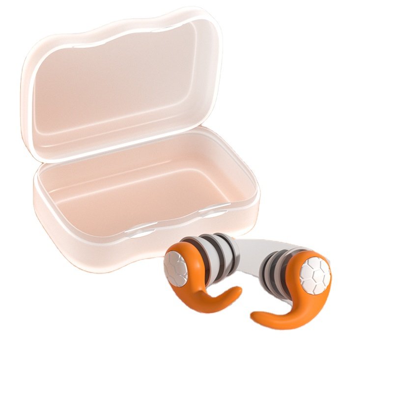 ANT5PPE Reusable Waterproof Soundproof Anti-noise Ear plugs Soft Silicone Sleeping Reduction Earplugs for Concerts Snoring