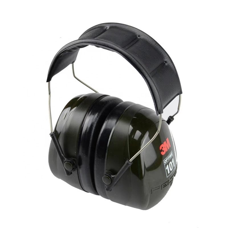 PELTOR Optime 101 Earmuffs H7A Headband ABS Soundproof Shooting Earmuffs Hearing Protection, Over-the-Head, 10 EA/Case