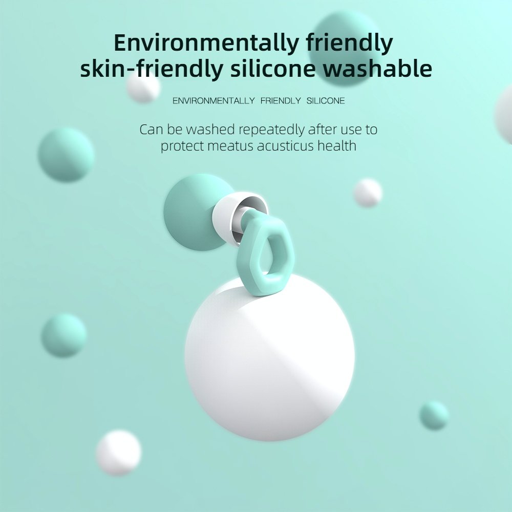 Silicone Noise Cancelling Earplugs With Carrying Case Hearing Protection Ear plugs Sleeping Study Concert Motor Sports