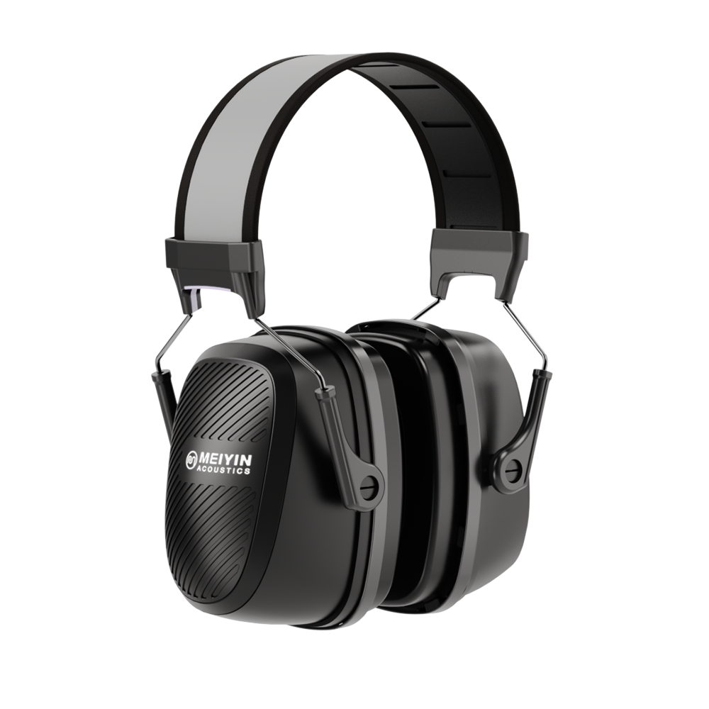Rongxiang NRR28dB Ear Protector Headband Safety Earmuff Custom Design For Hearing Production