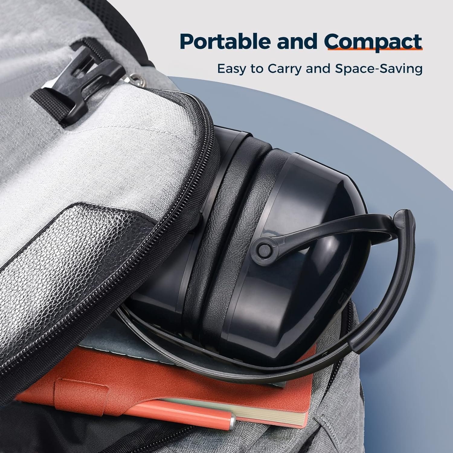 Noise Cancel Sound Blocking Ear Plugs Soundproof Earmuffs Reduction Shooting Protection Reducing Hearing Headset