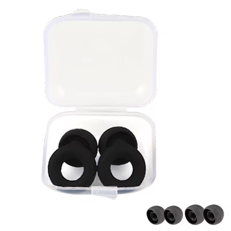Flexible Silicone Quiet Ear Plugs for Noise Reduction