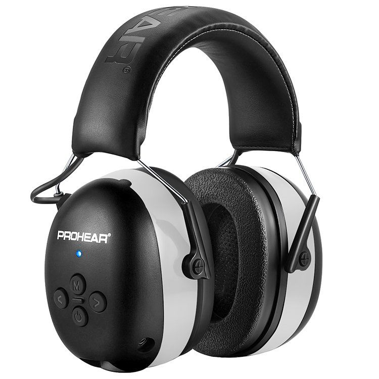 Wholesale Wireless ear protection safety earmuff bluetooth Rechargeable Em037 Bluetooth Hearing Protection Noise Cancelling