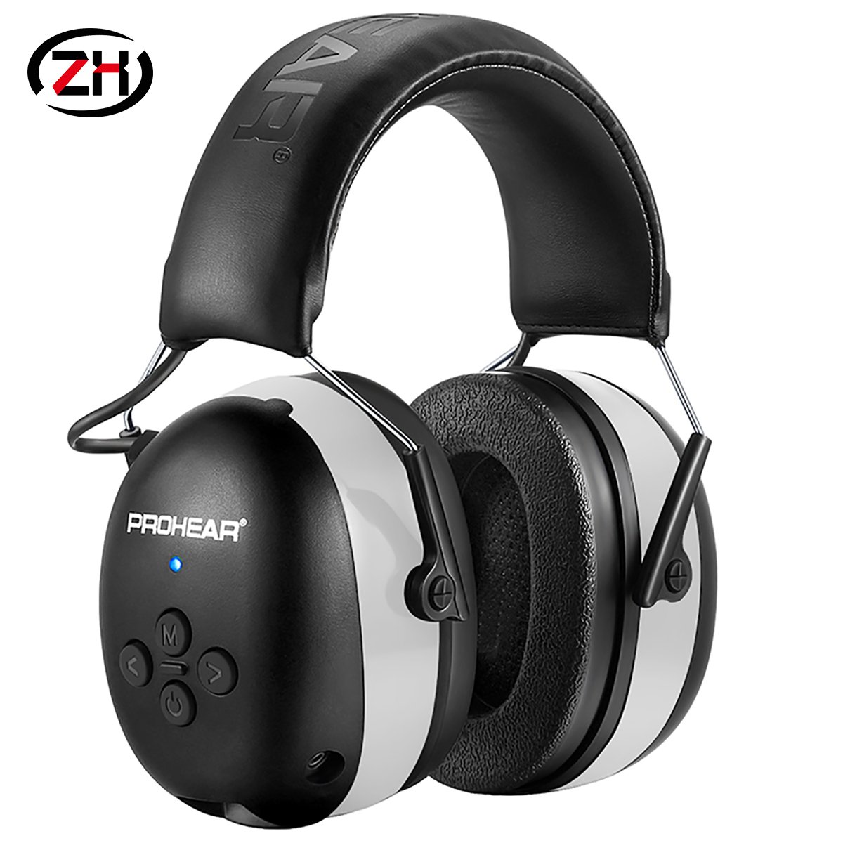 Wholesale Wireless ear protection safety earmuff bluetooth Rechargeable Em037 Bluetooth Hearing Protection Noise Cancelling