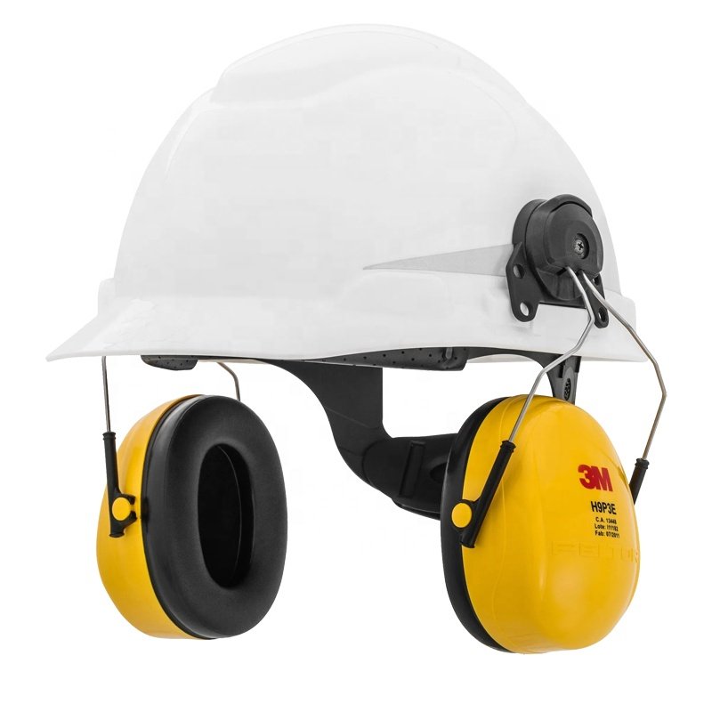 Peltor Optime 98 H9P3E Cap-Mount Earmuffs Noise Reduction Construction Site Industrial Labor Protection Safety Earmuffs