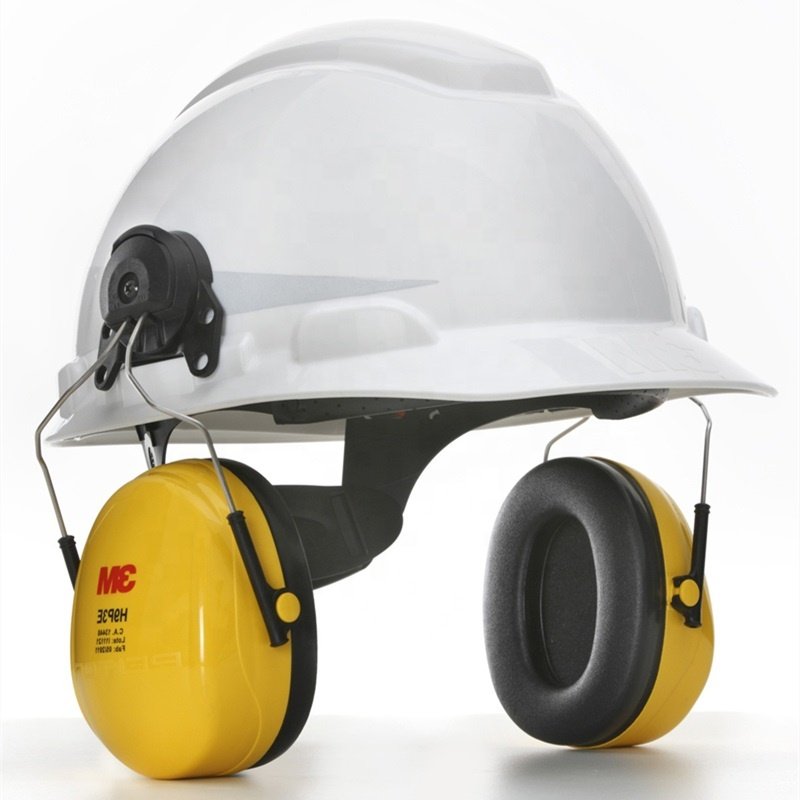 Peltor Optime 98 H9P3E Cap-Mount Earmuffs Noise Reduction Construction Site Industrial Labor Protection Safety Earmuffs