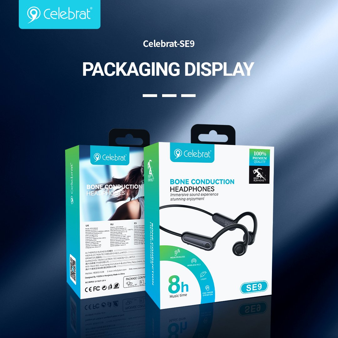 2024 New wireless air conduction headphones hearing protection headsets sport earphones open ear neckband