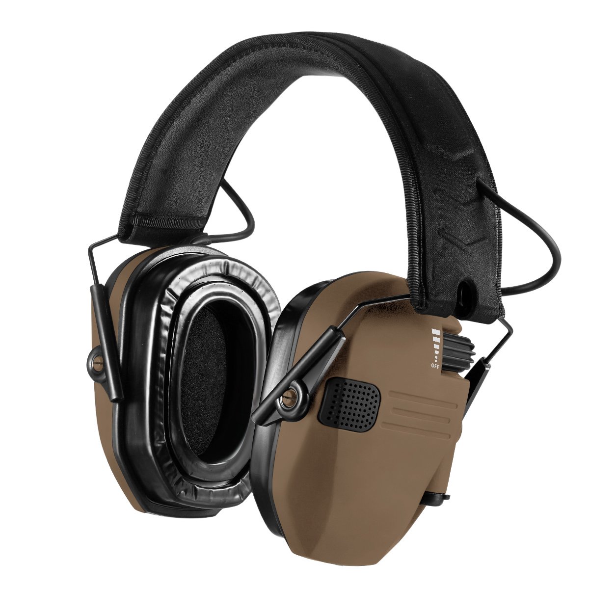 Electronic Noise Reduction Sound Amplification Earmuff for Hunting Shooting Range Tactical Ear Protection Ear muffs