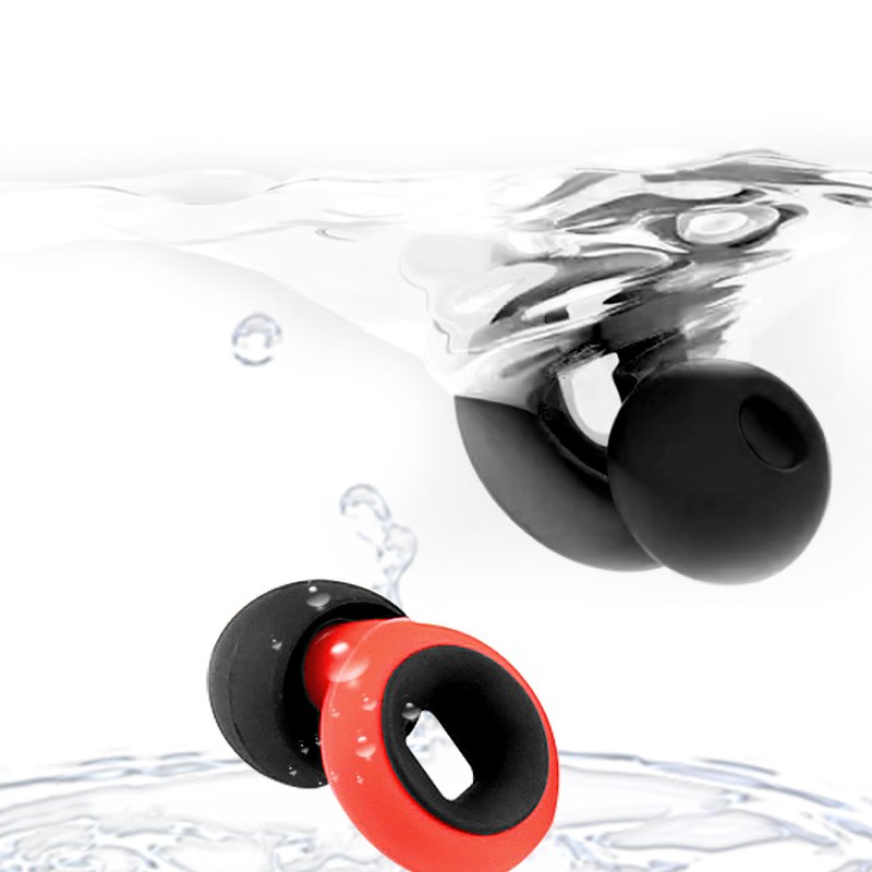 Soft Reusable Hearing Protection in Flexible Silicone Quiet Ear Plugs for Noise Reduction