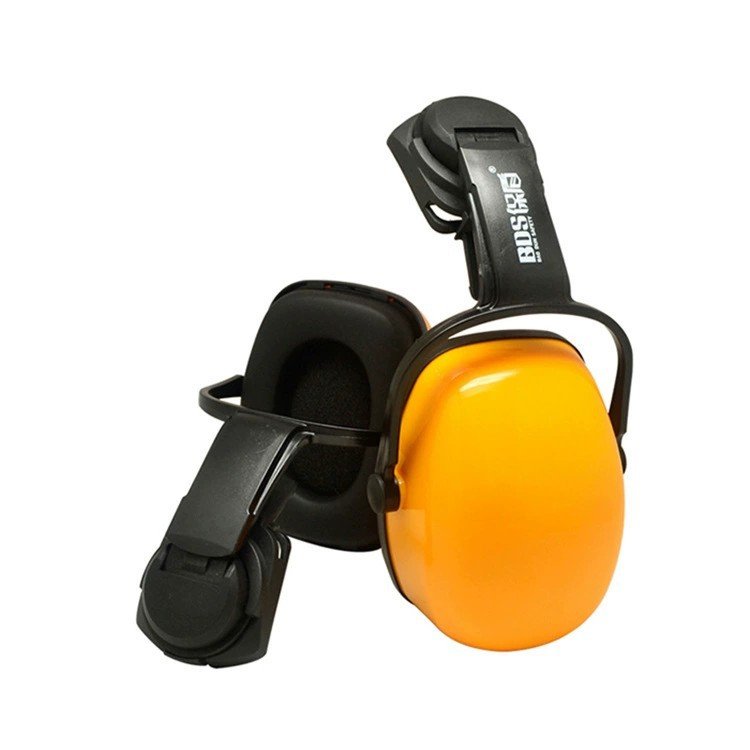 Hard Hat Mounted Ear Muffs Hearing Noise Protection Safety Earmuffs For Building Working