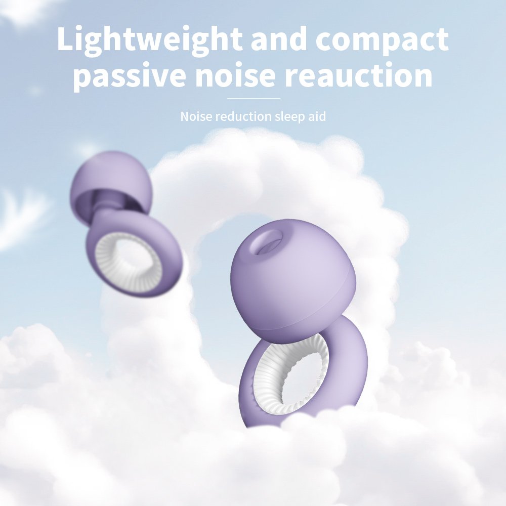 Wholesale Custom Logo Sound Reducing Safety Hearing Protection sleeping Silicone Earplugs Ear Plugs For Sleeping