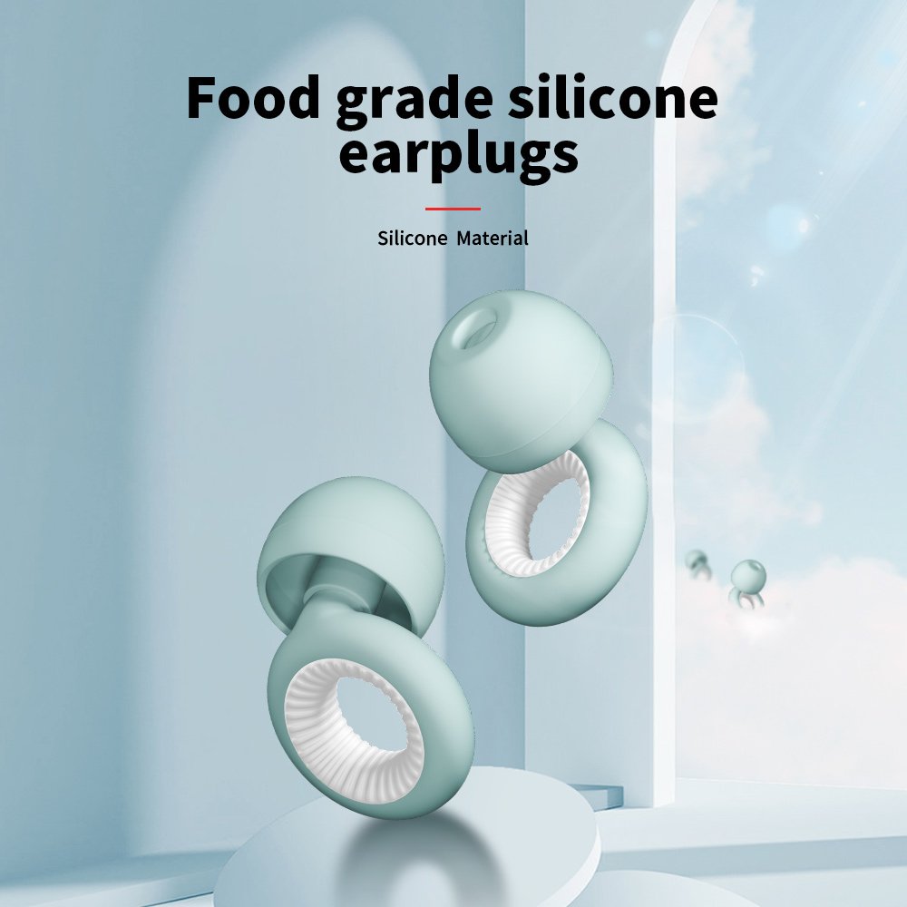 Wholesale Custom Logo Sound Reducing Safety Hearing Protection sleeping Silicone Earplugs Ear Plugs For Sleeping