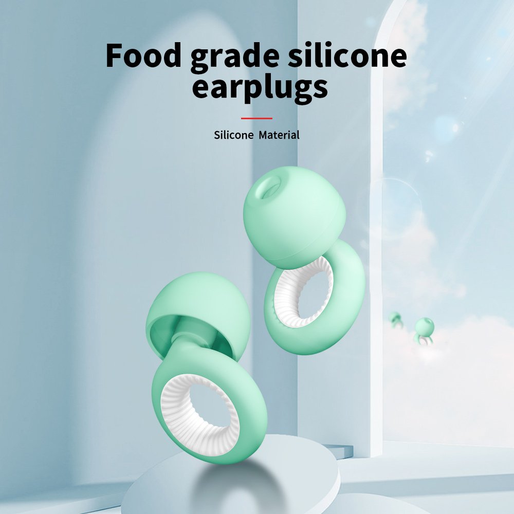 Wholesale Custom Logo Sound Reducing Safety Hearing Protection sleeping Silicone Earplugs Ear Plugs For Sleeping