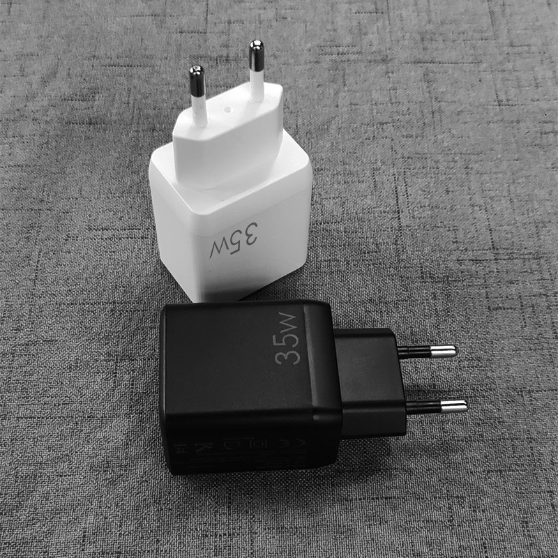 An sleekly sophisticated intelligent versatile portable eco-conscious powerful 35W double charger