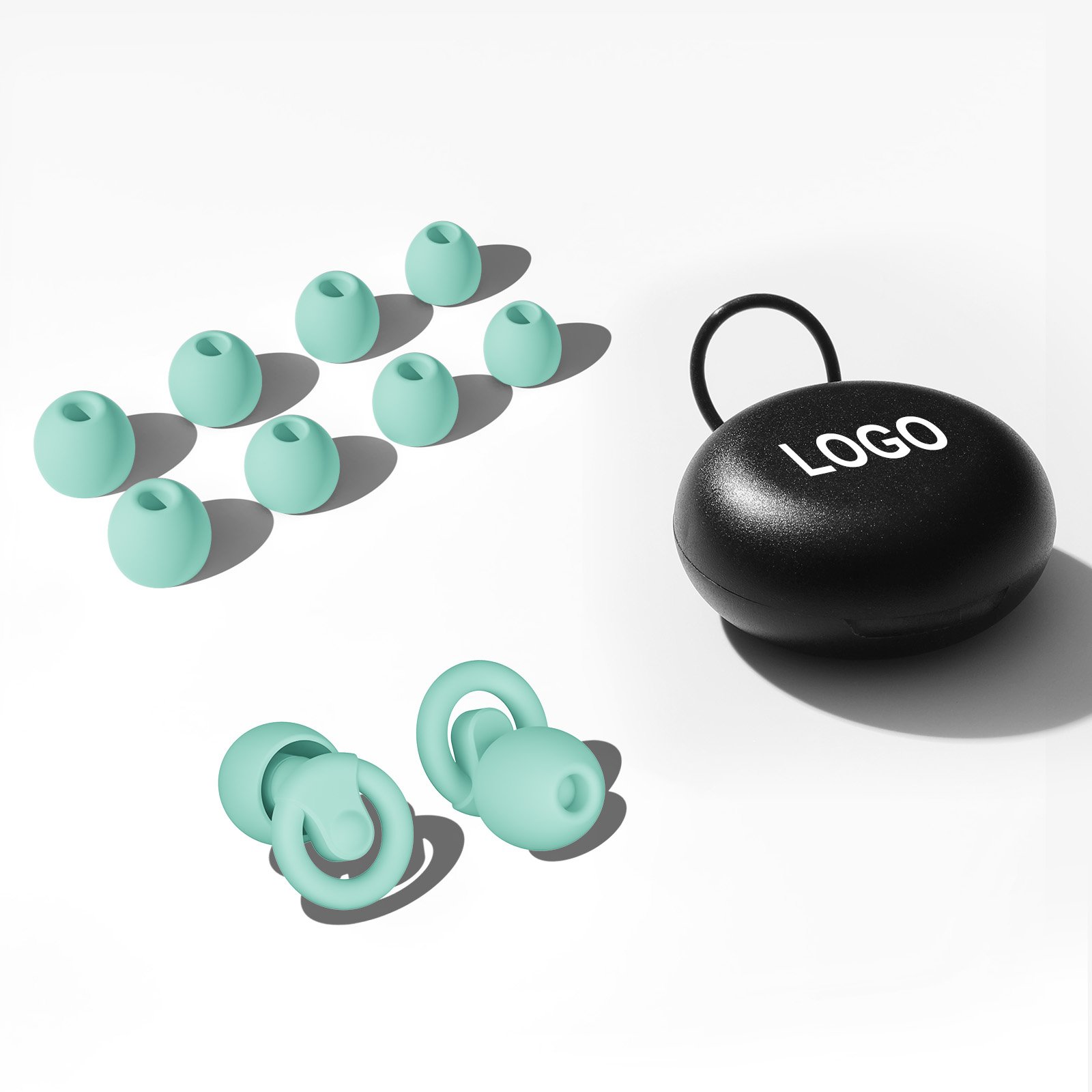 4 Size Hearing Protection Sound Insulation Wireless Earplugs Noise Canceling Safety Silicone Ear plugs for sleeping
