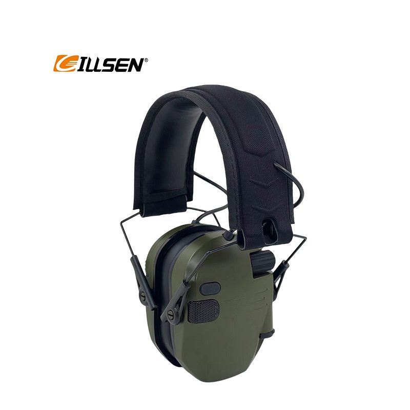 Active Noise Cancelling Outdoor Electronic Earmuff Shooting Hearing Protection Electronic Safety Ear Muffs