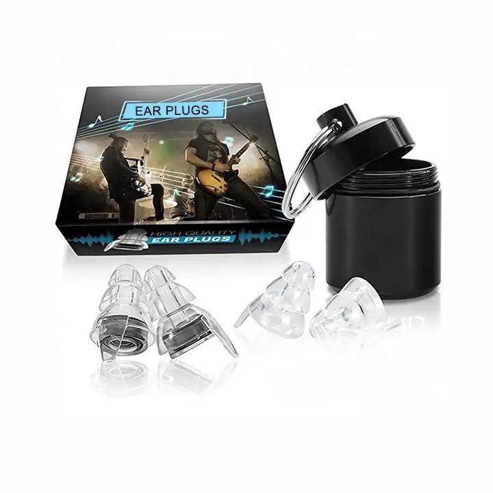 High Fidelity Concert Ear Plugs Hearing Protection Eco Friendly Noise Reduction Music Earplugs