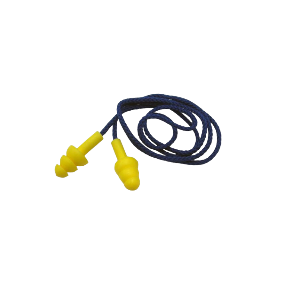 Comfortable CE EN352 Ear Protection Safety Noise Reduction Earplugs Corded Silicone SoundProof Ear Plug