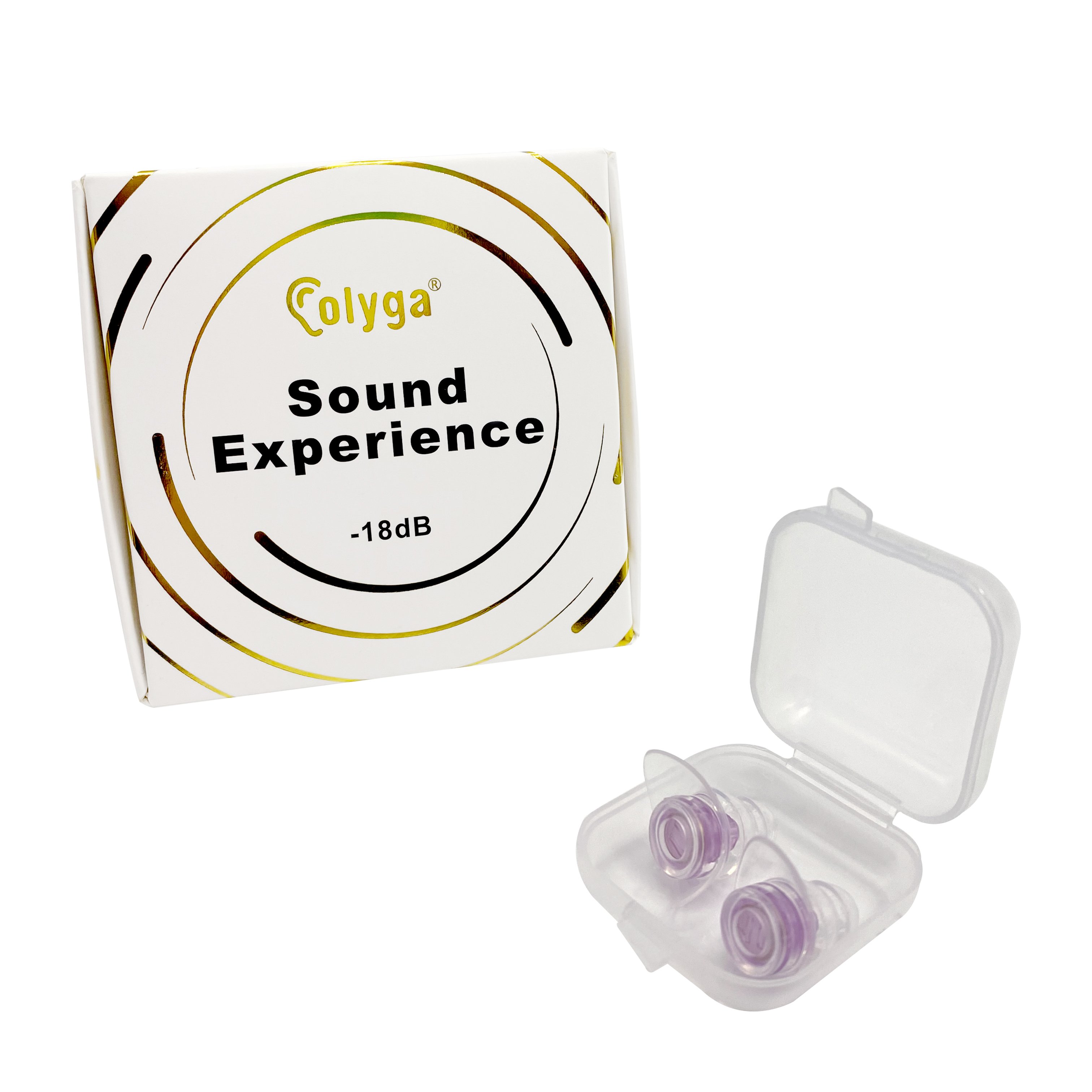 Olyga Silicone Concert Earplug High Fidelity Noise Cancelling Acoustic Filter Music Ear plugs