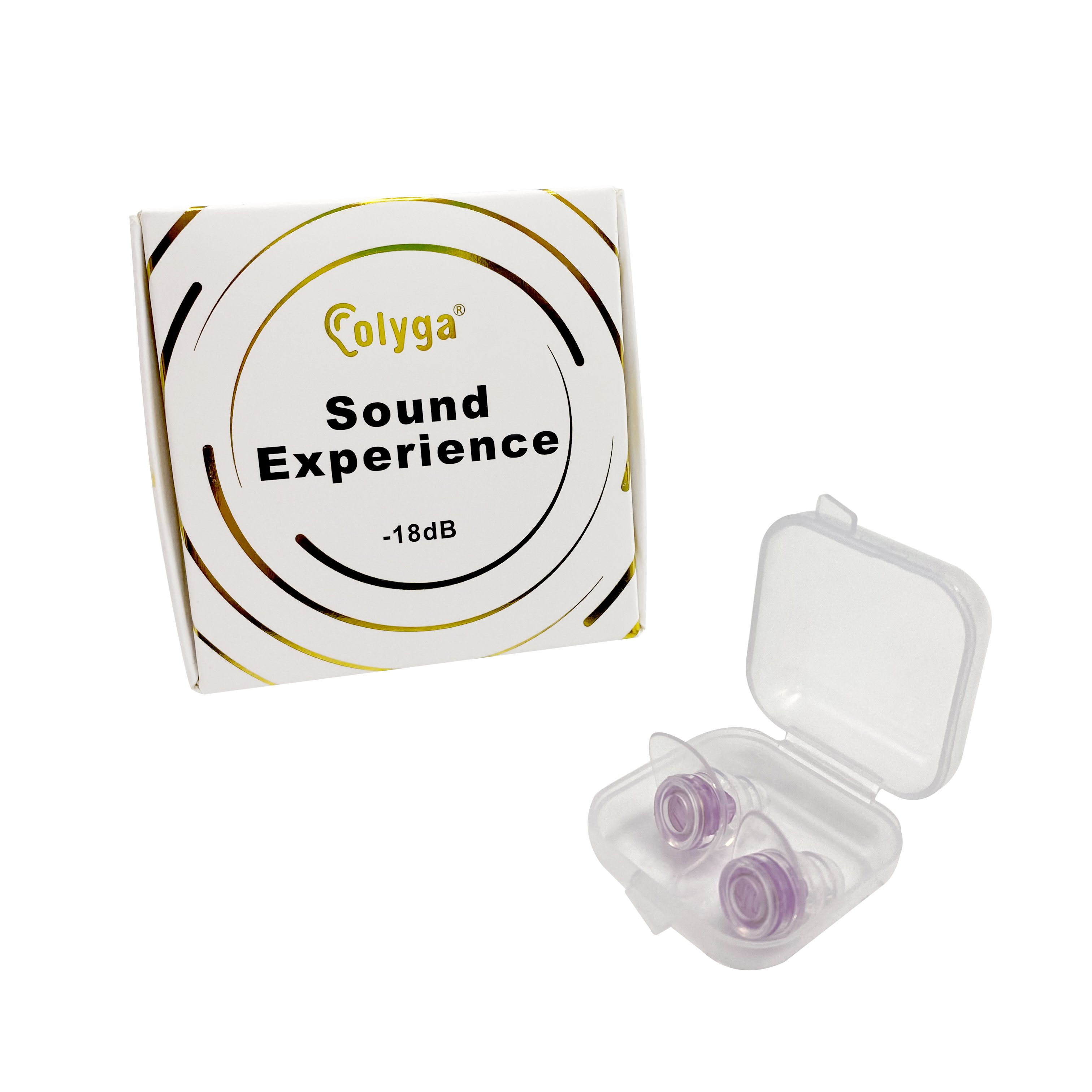 Olyga Silicone Concert Earplug High Fidelity Noise Cancelling Acoustic Filter Music Ear plugs