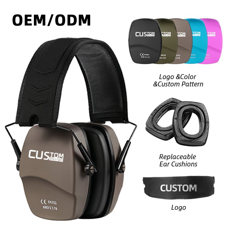 ZH EM016 Ear Protection For Shooting Noise Cancelling Hearing Protection Passive Earmuffs