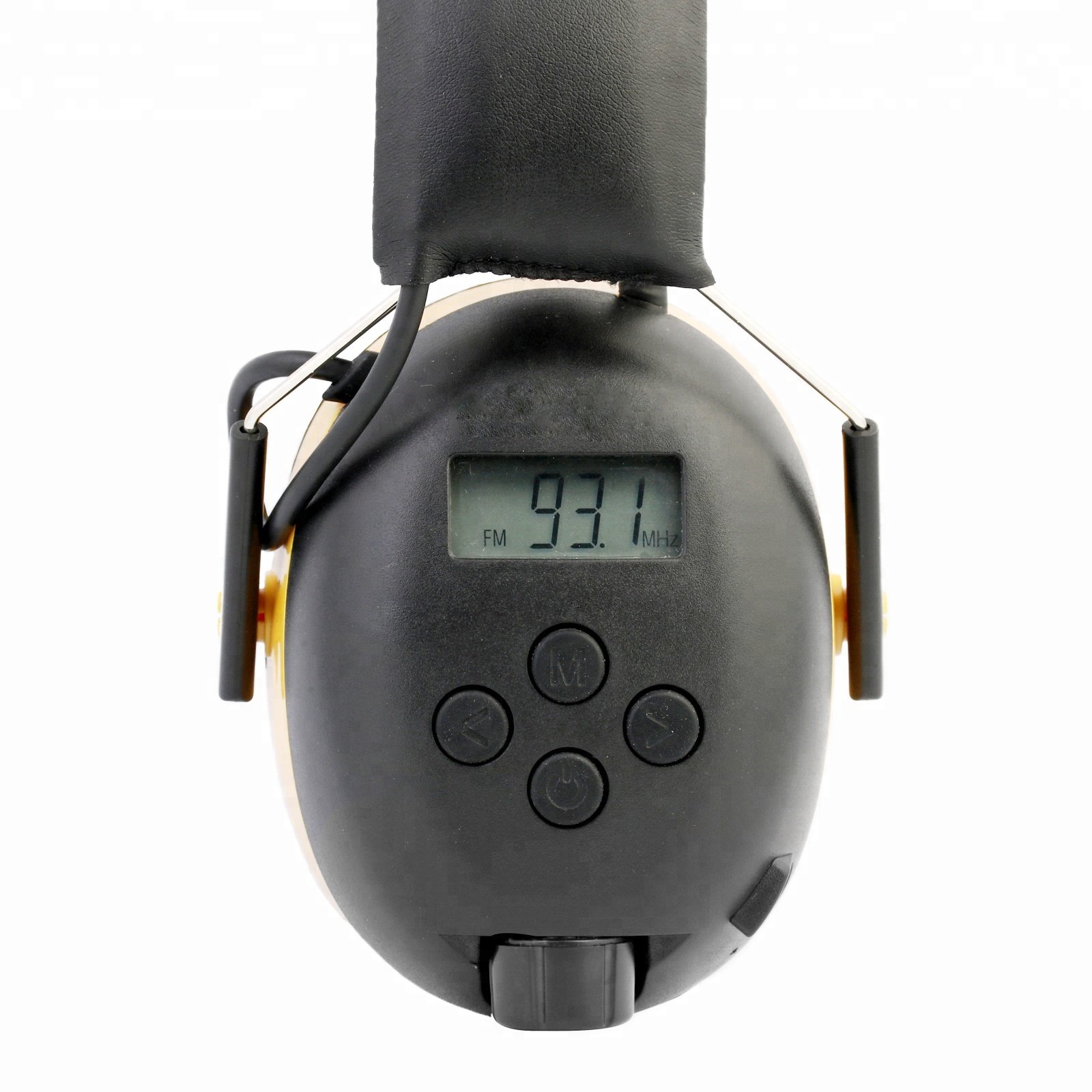 Electronic Hearing Protection Safety Ear Muffs Digital AM/FM Radio Headphones Soundproof Earmuff