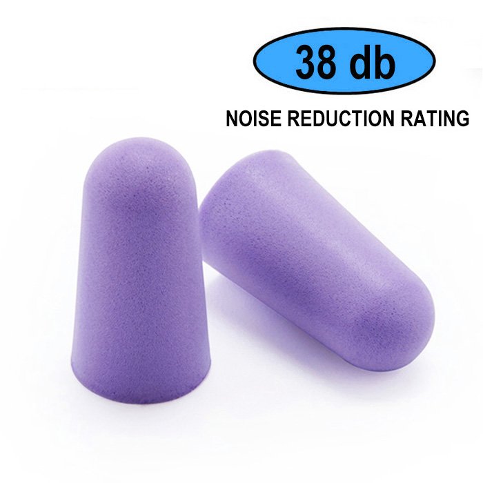 Custom Foam Ear Plugs Noise Earplugs with Case Pocket Hearing Sleeping Ear Plugs