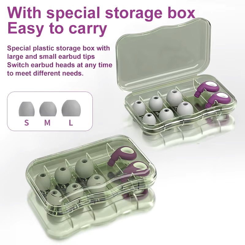 Reusable Color Silicone Earplugs for Sleep Noise Cancelling Hearing Protection with Safety Feature Insulated Reusable Earplugs