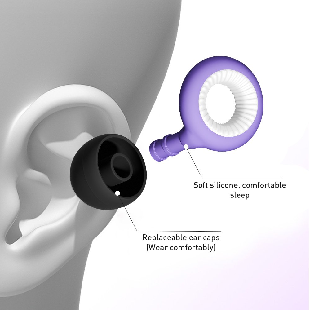 Custom logo 4 size Noise Reduction Reusable Hearing Protection High Fidelity Silicone Ear Protection Ear plugs for Sleeping