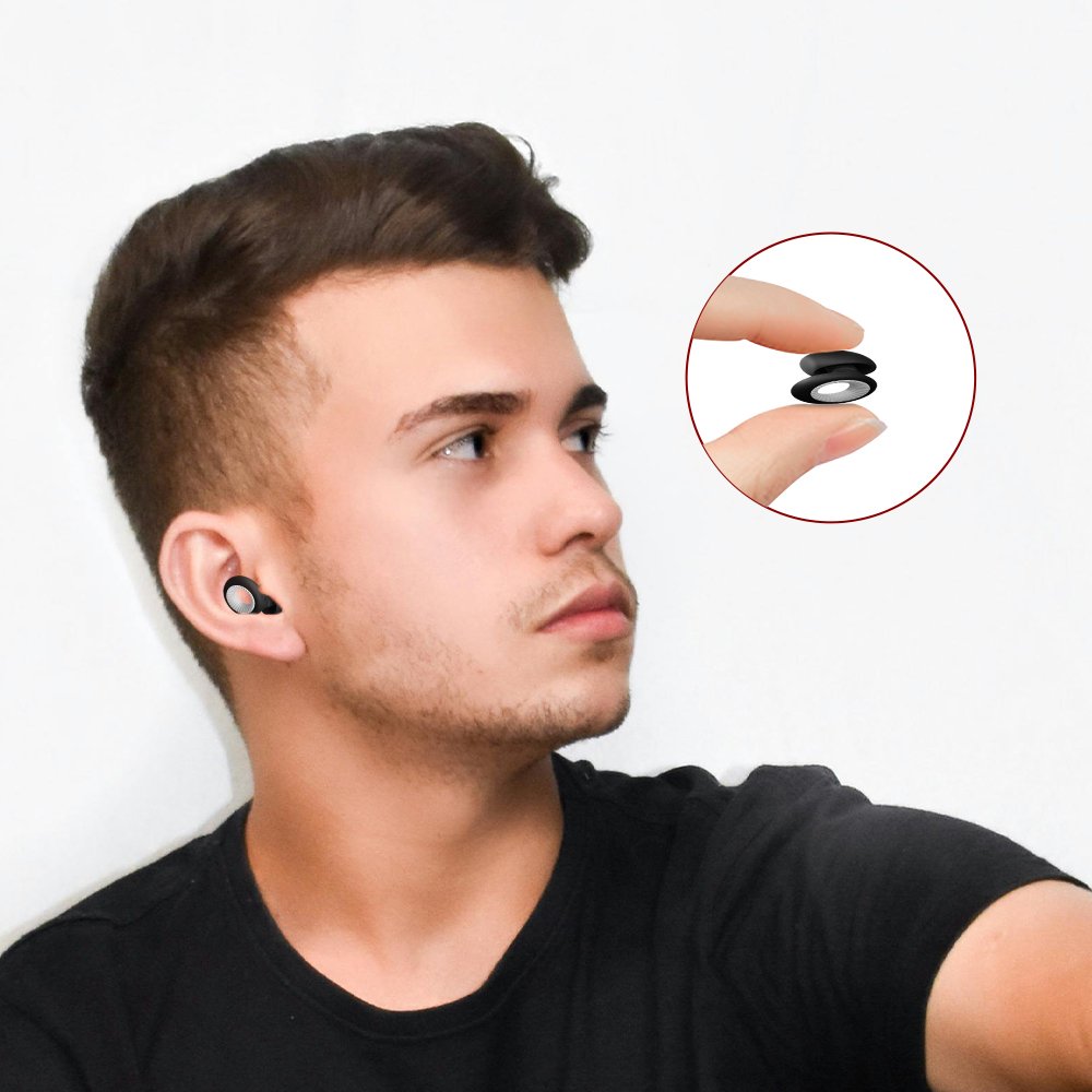 Custom logo 4 size Noise Reduction Reusable Hearing Protection High Fidelity Silicone Ear Protection Ear plugs for Sleeping