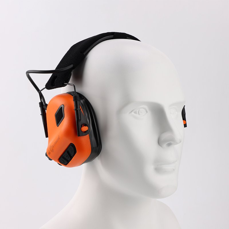 Hot Offer ABS Electronic Earmuff Helmet Shooting Headphones Tactical Headset
