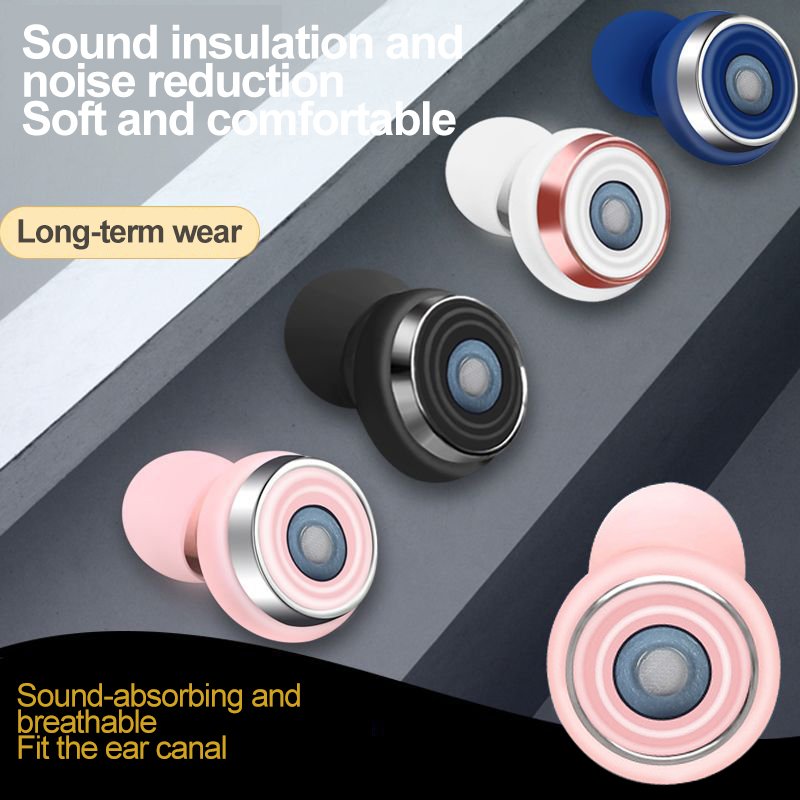High Fidelity New Design Wholesale anti-static Silicone Noise Reduction Sleep Earplugs