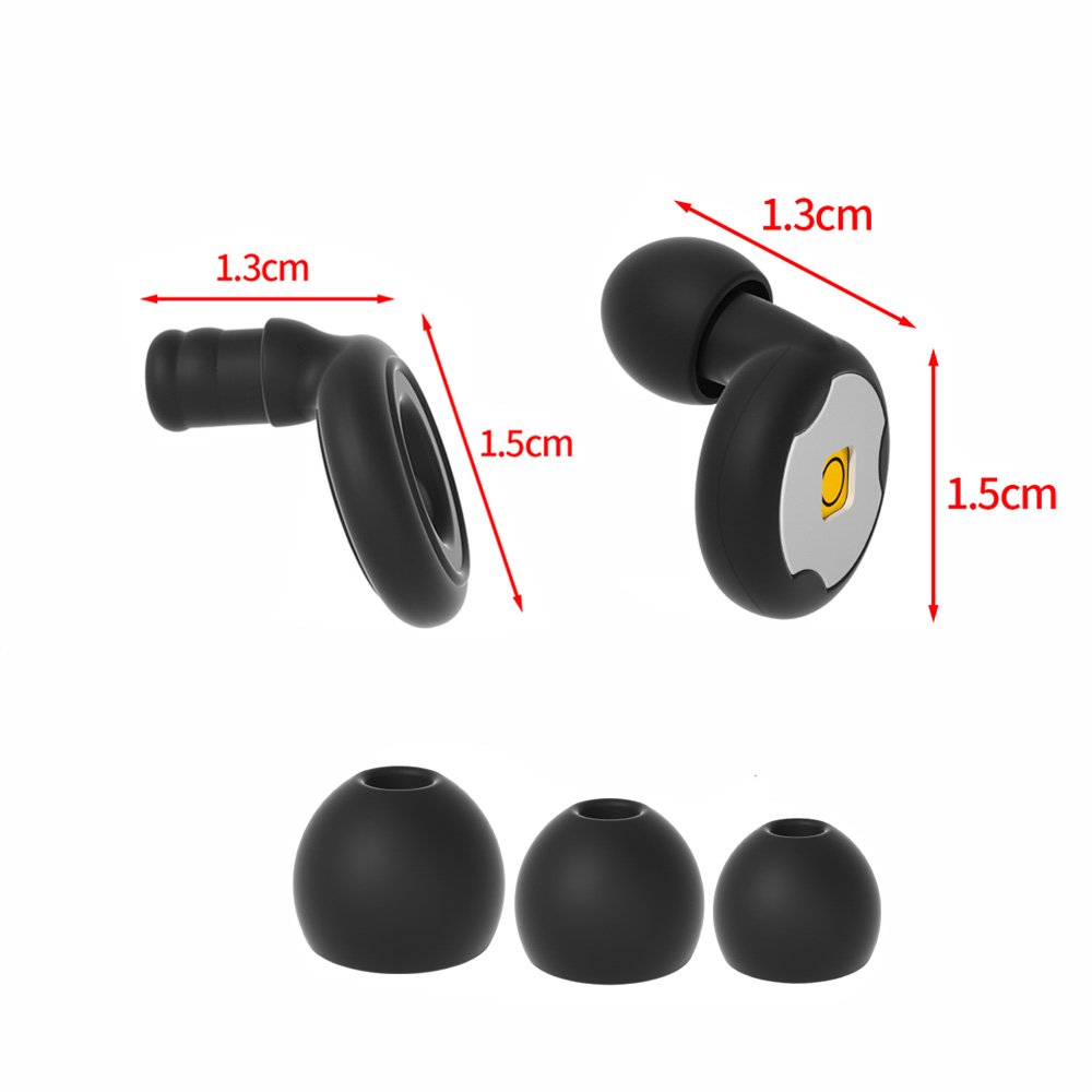 Reusable Hearing Protection Earplug Silicone Earplugs For Studying With Filter