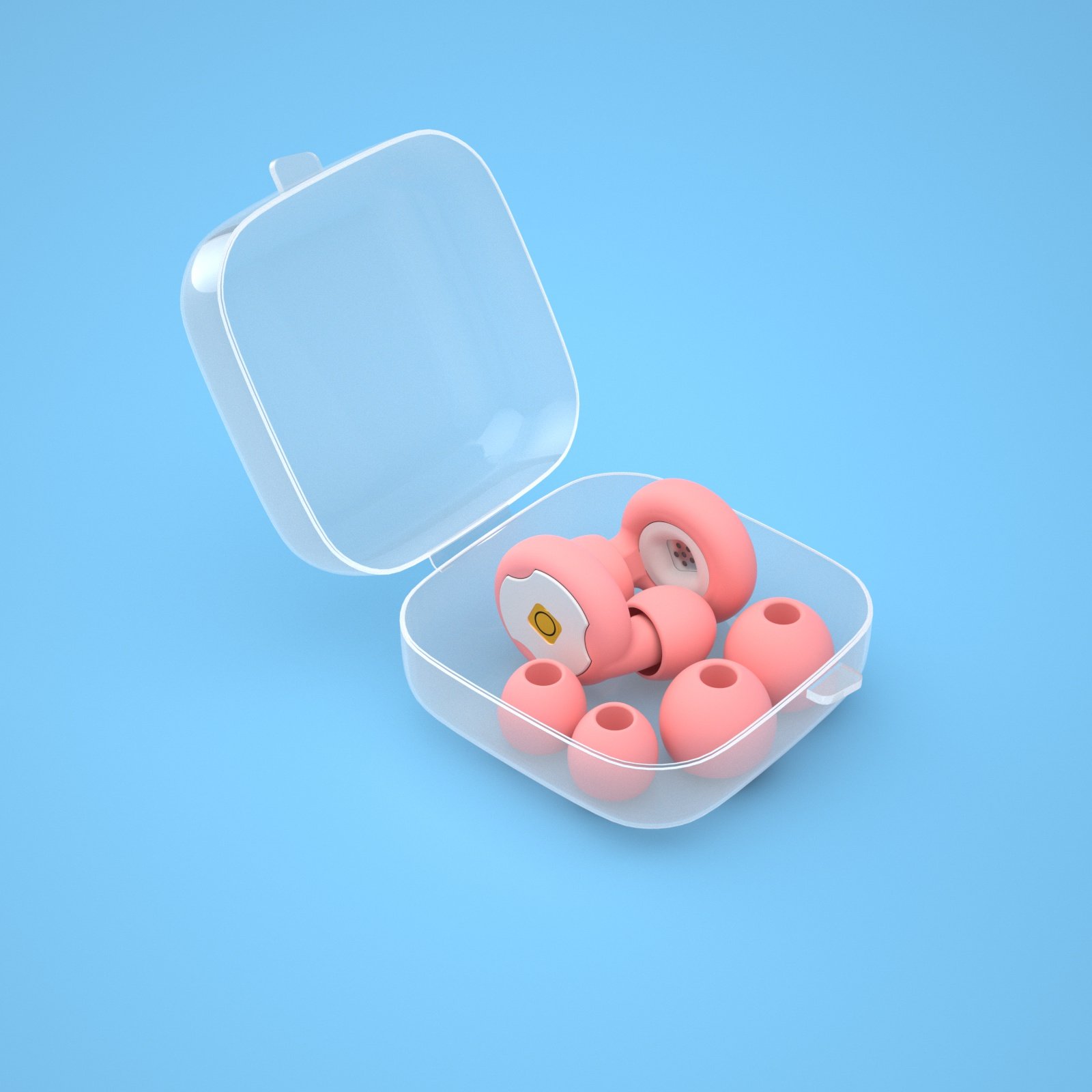 Reusable Hearing Protection Earplug Silicone Earplugs For Studying With Filter