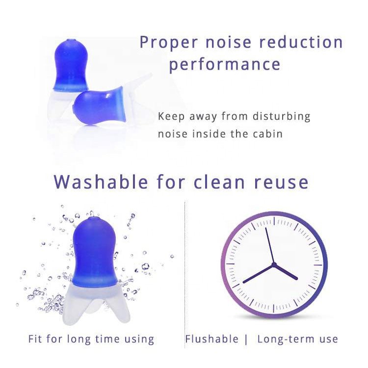 Pressure Relief Plane Travel Hearing Protection silicone Flying earplugs Prevent Ear Pain Reduce Noise for Adults and kids